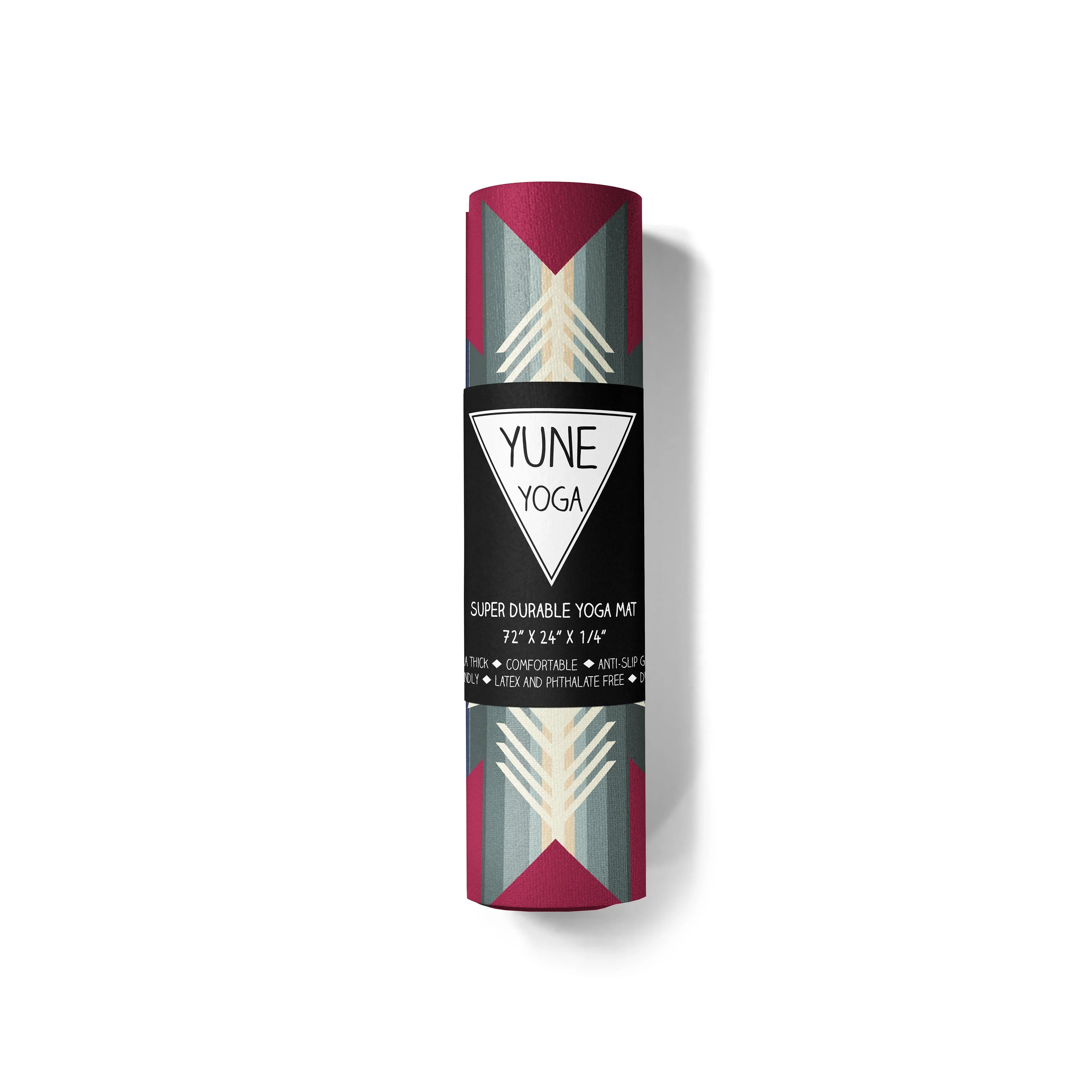 Buffalo Hills Lava Yoga Mat – 6mm Non-Slip, Eco-Friendly & Cushioned | Yune Yoga