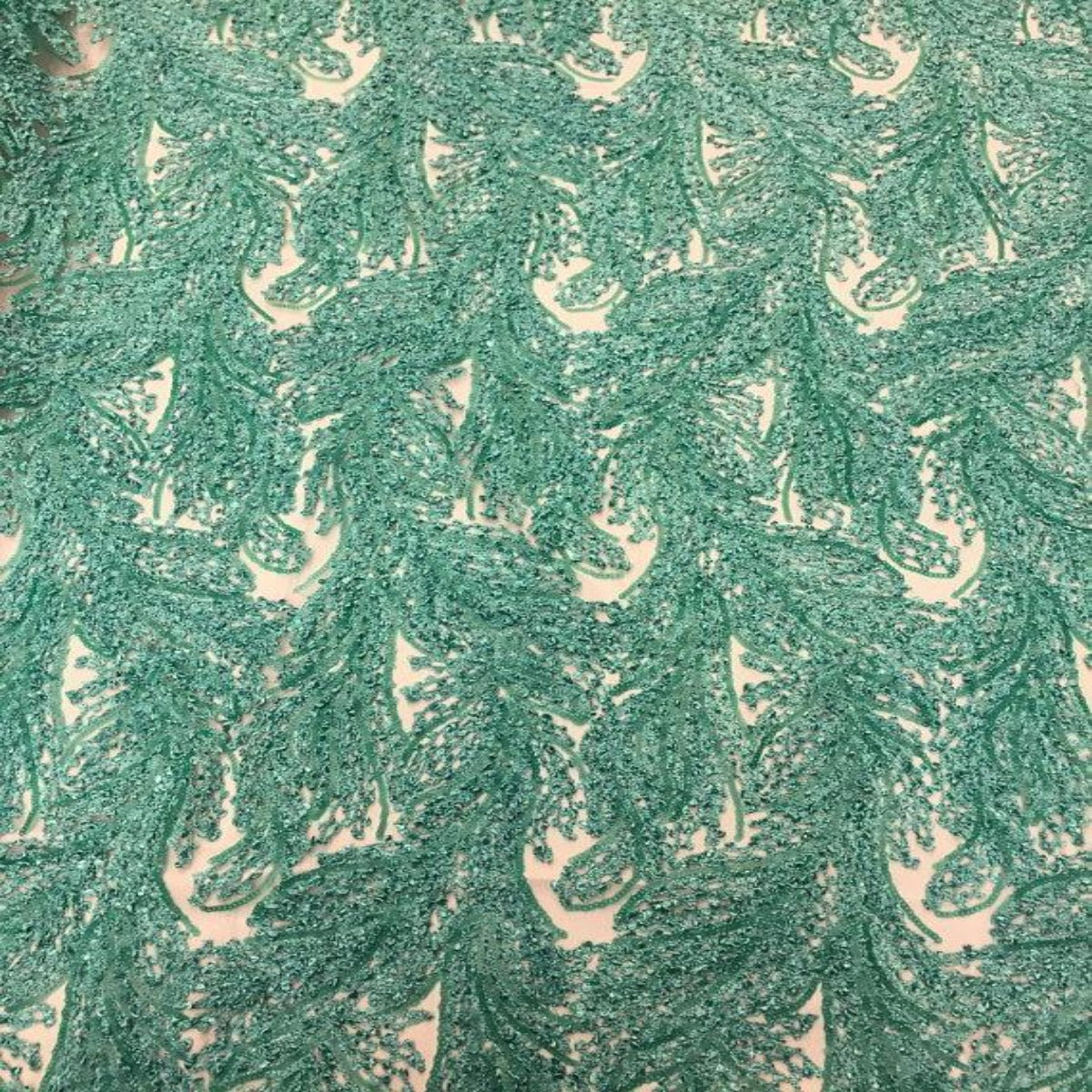 Cozy Pop Thread Floral Sequins Fabric