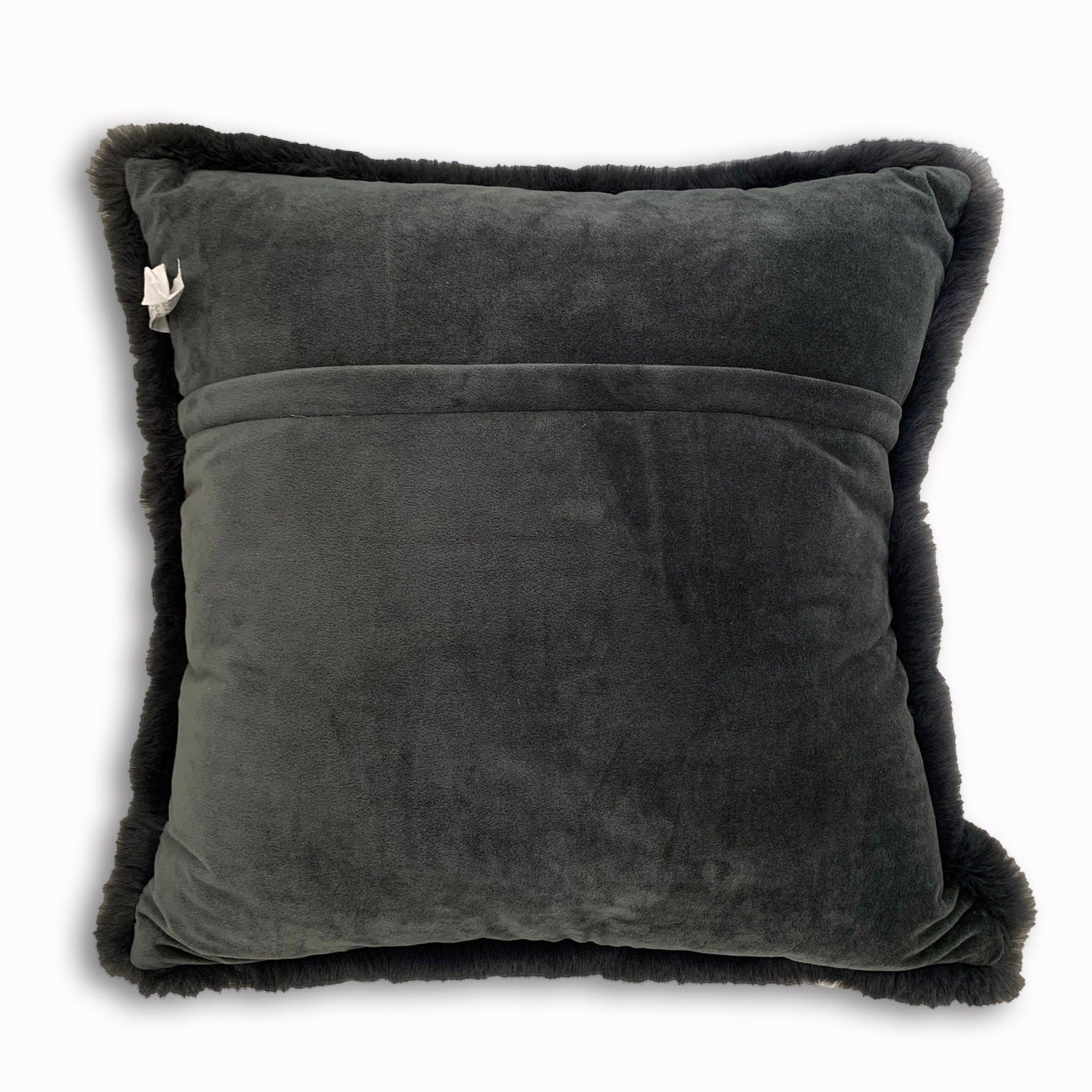 Soft Cozy Fuzzy Faux Fur Throw Pillow
