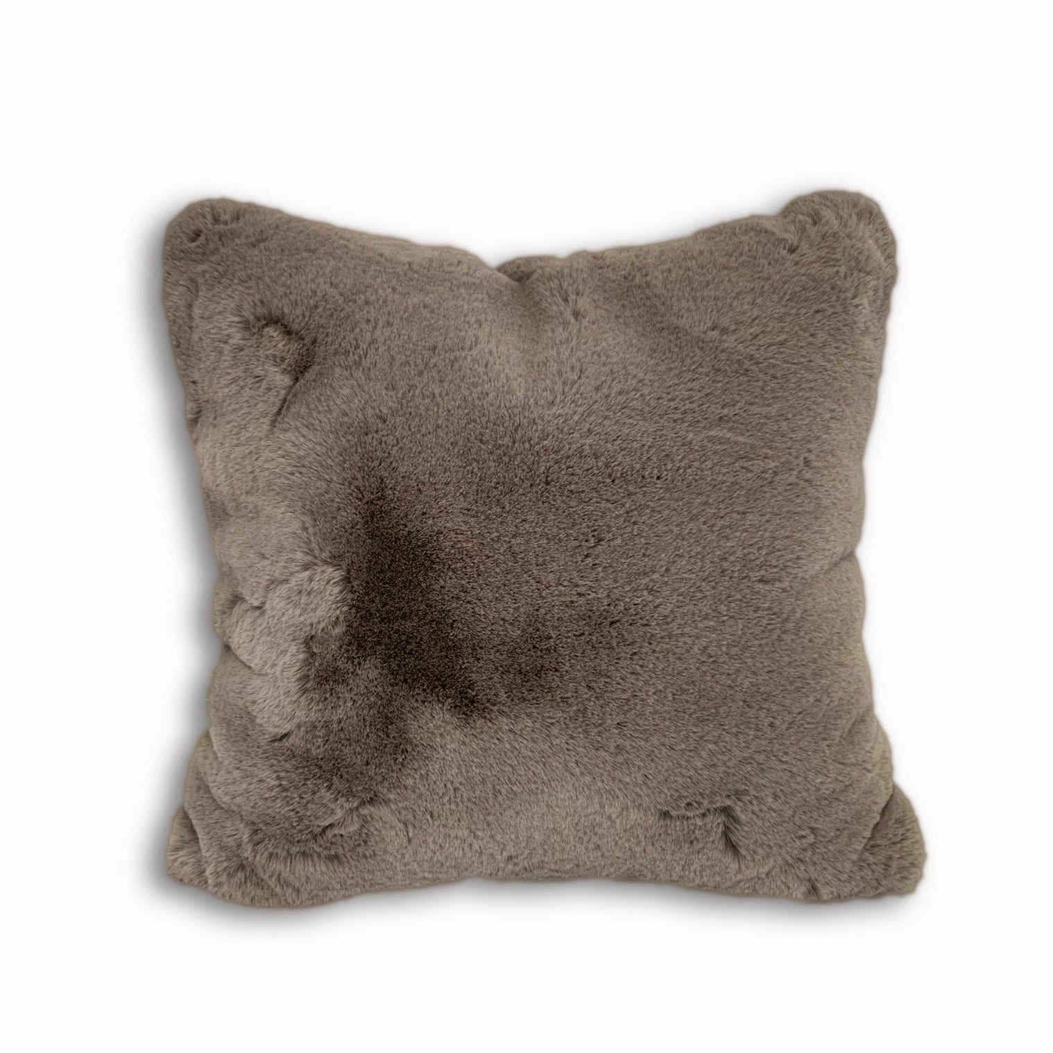 Soft Cozy Fuzzy Faux Fur Throw Pillow
