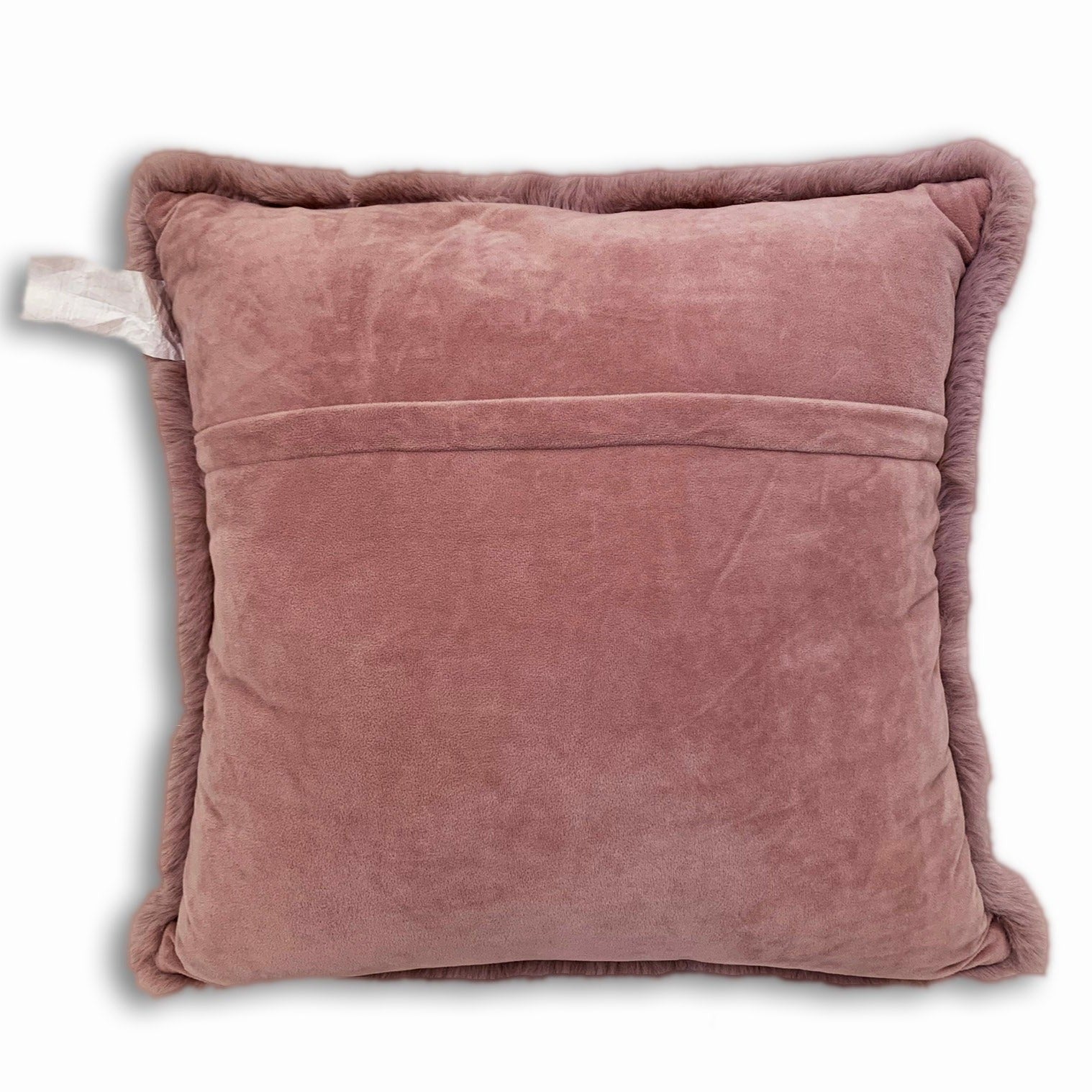 Soft Cozy Fuzzy Faux Fur Throw Pillow