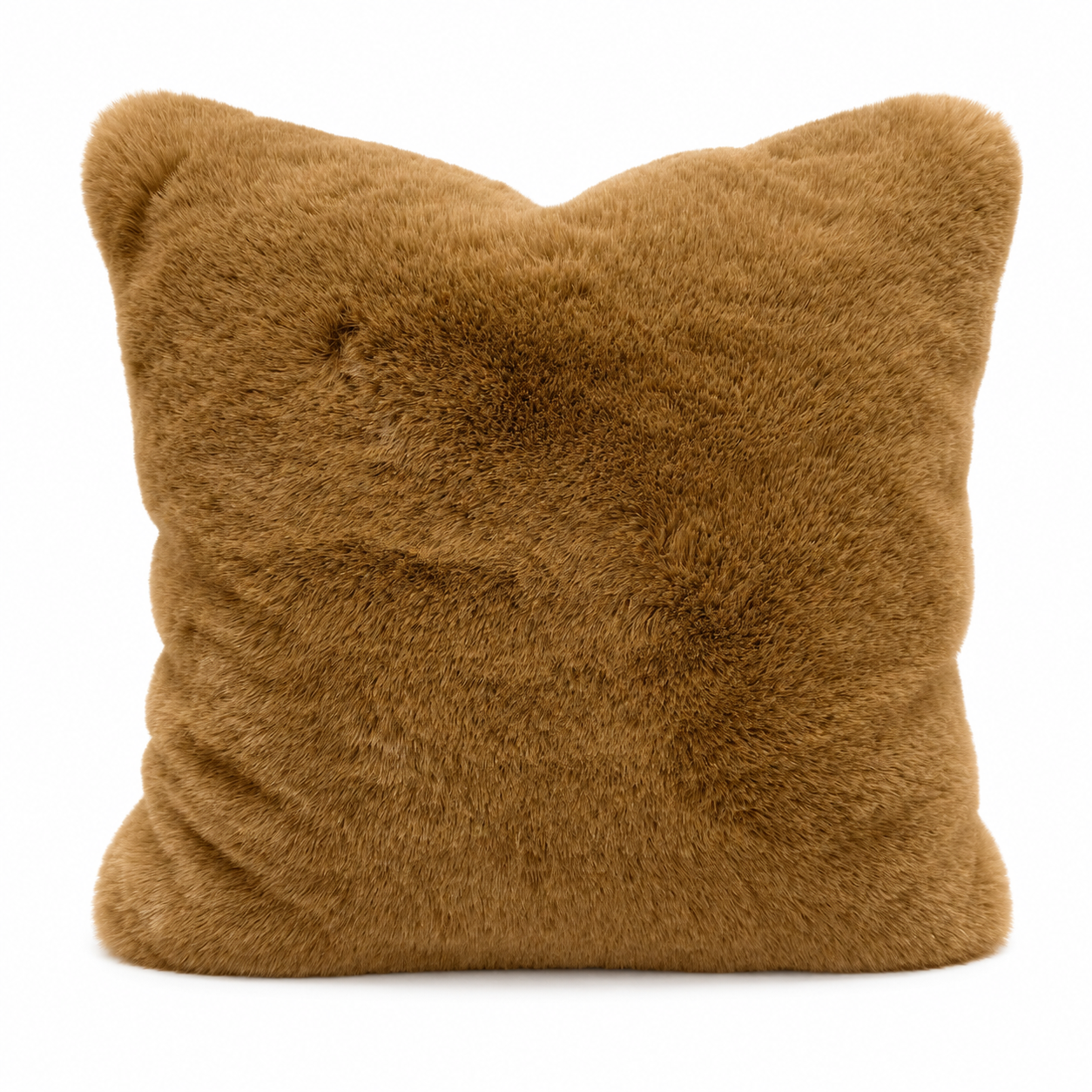 Soft Cozy Fuzzy Faux Fur Throw Pillow