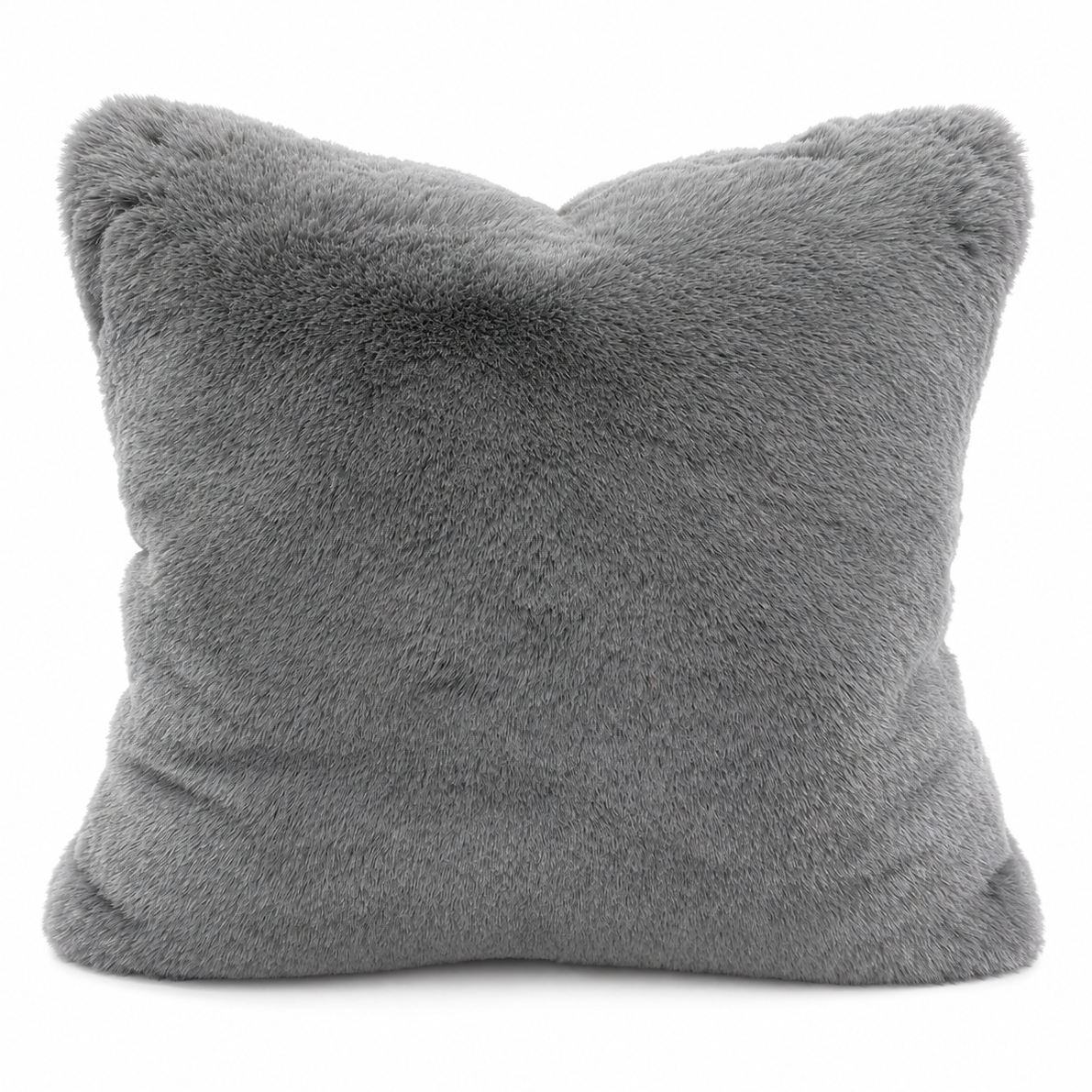 Soft Cozy Fuzzy Faux Fur Throw Pillow