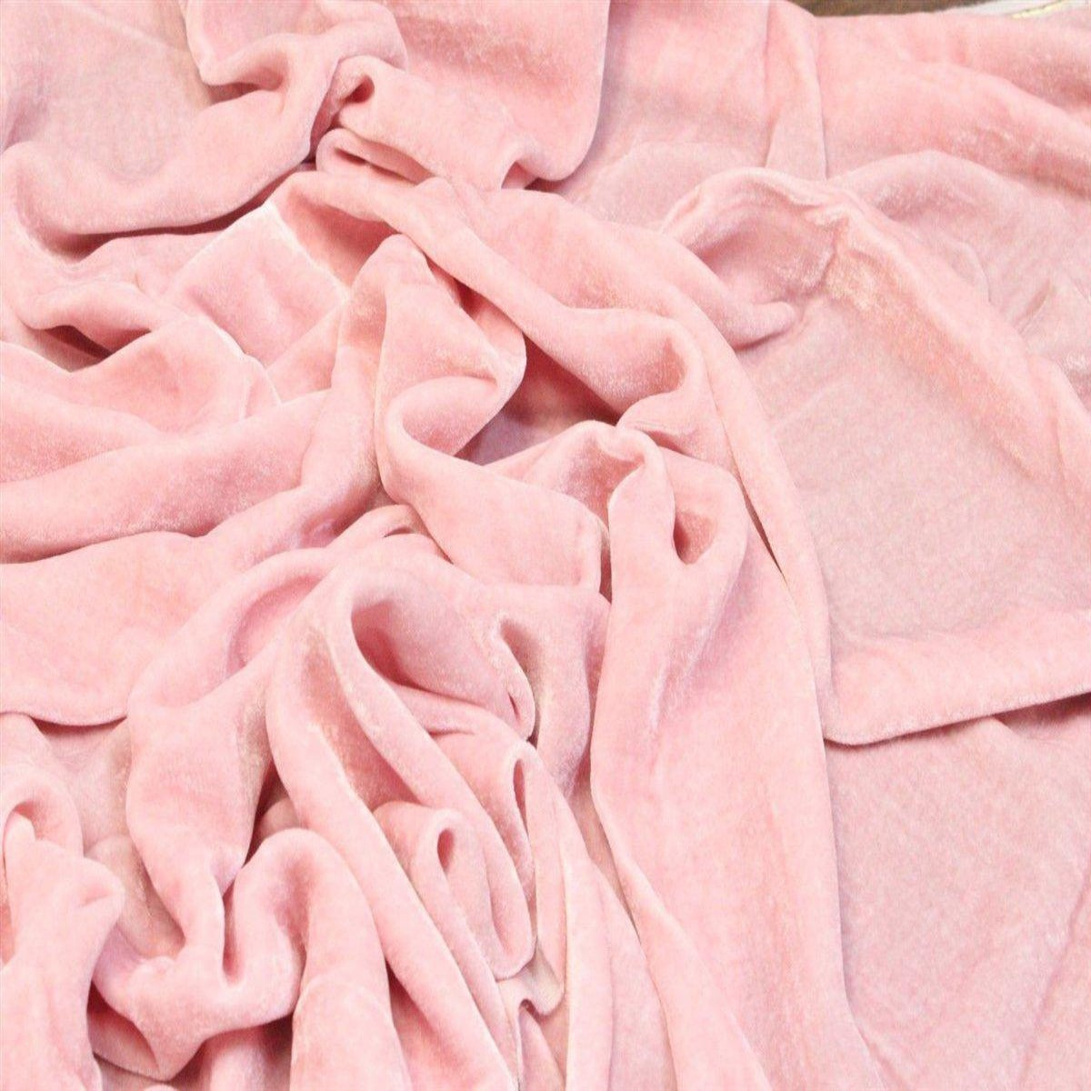Silk Rayon Velvet Fabric