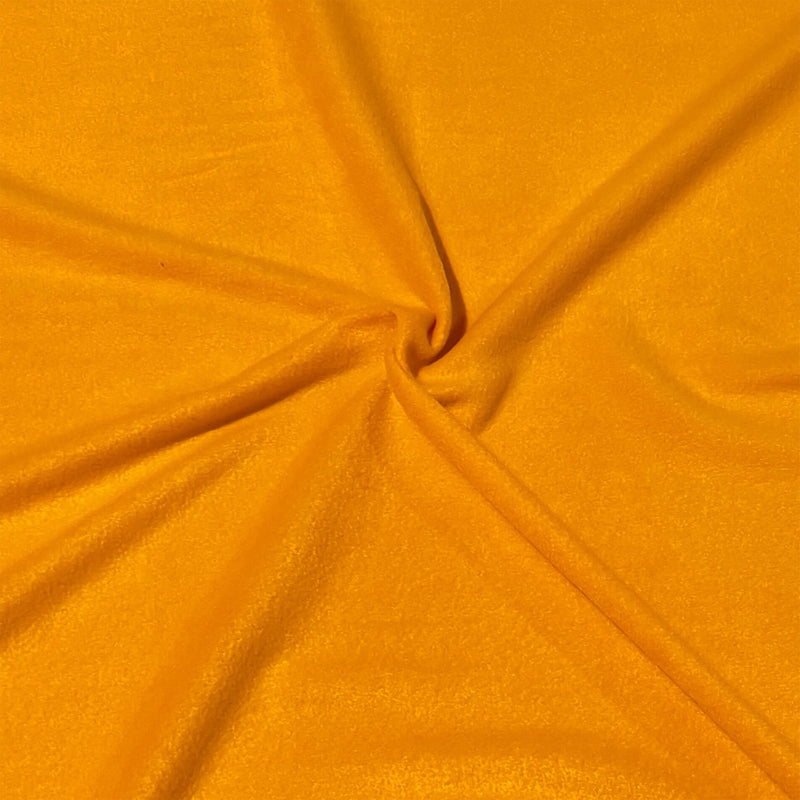 Anti-Pill Polar Fleece Fabric by the Yard – Gold (60", 280 GSM)