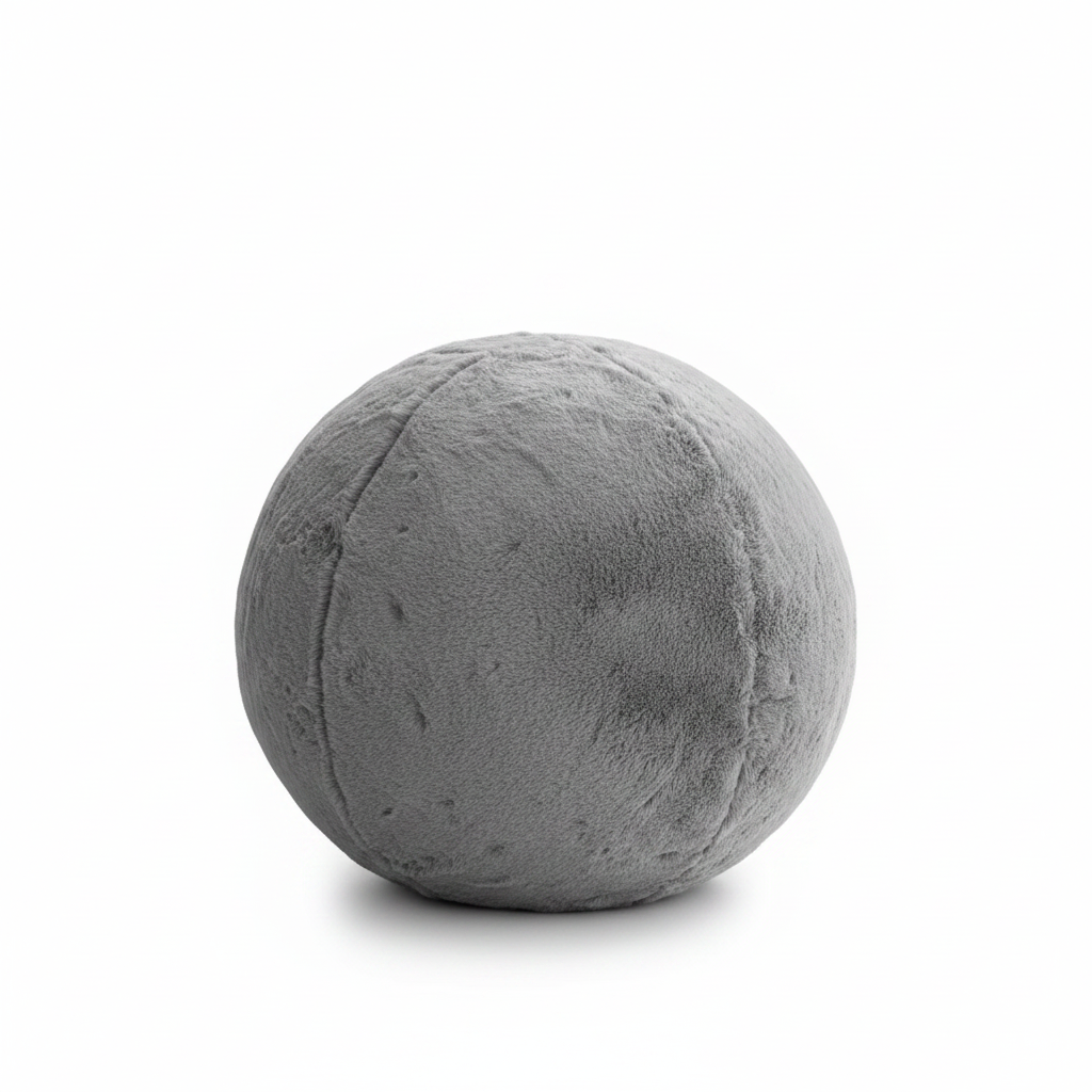 Style & Strength Ball – Chinchilla Faux Fur Seat for Home, Office & Exercise.