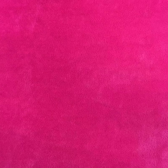 Smooth Minky Faux Fur Fabric