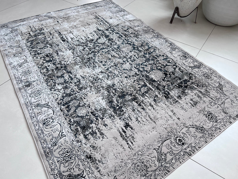 Color-Shifting Foldable Flat Weave Area Rug - Shifting Hues, Soft Textile, Durable Blend - Indoor/Outdoor Rug - Power Loom, Made in Turkey - Versatile Home Decor