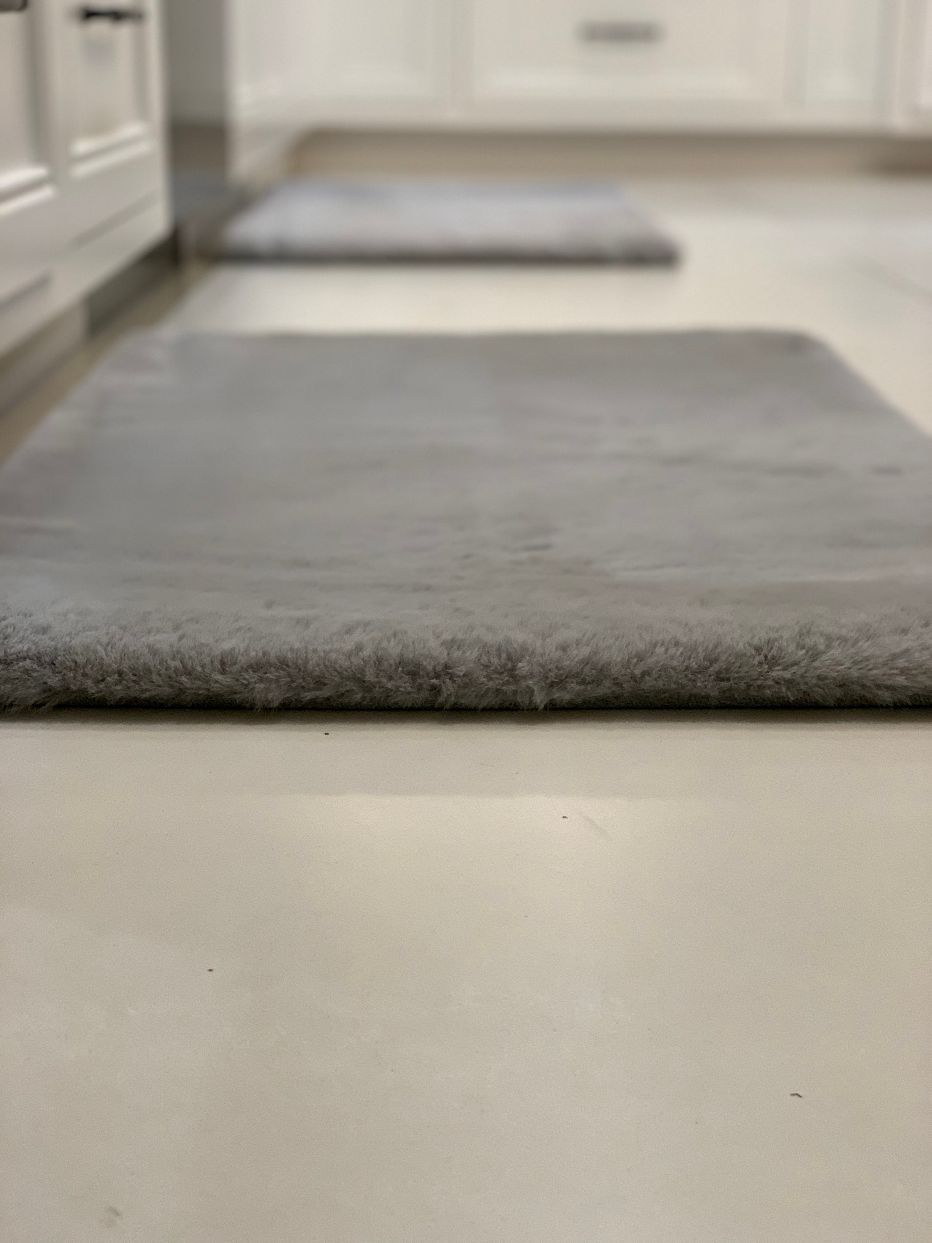Bath Mat Faux Fur Area Rug / Door Mat/ Kitchen Mat