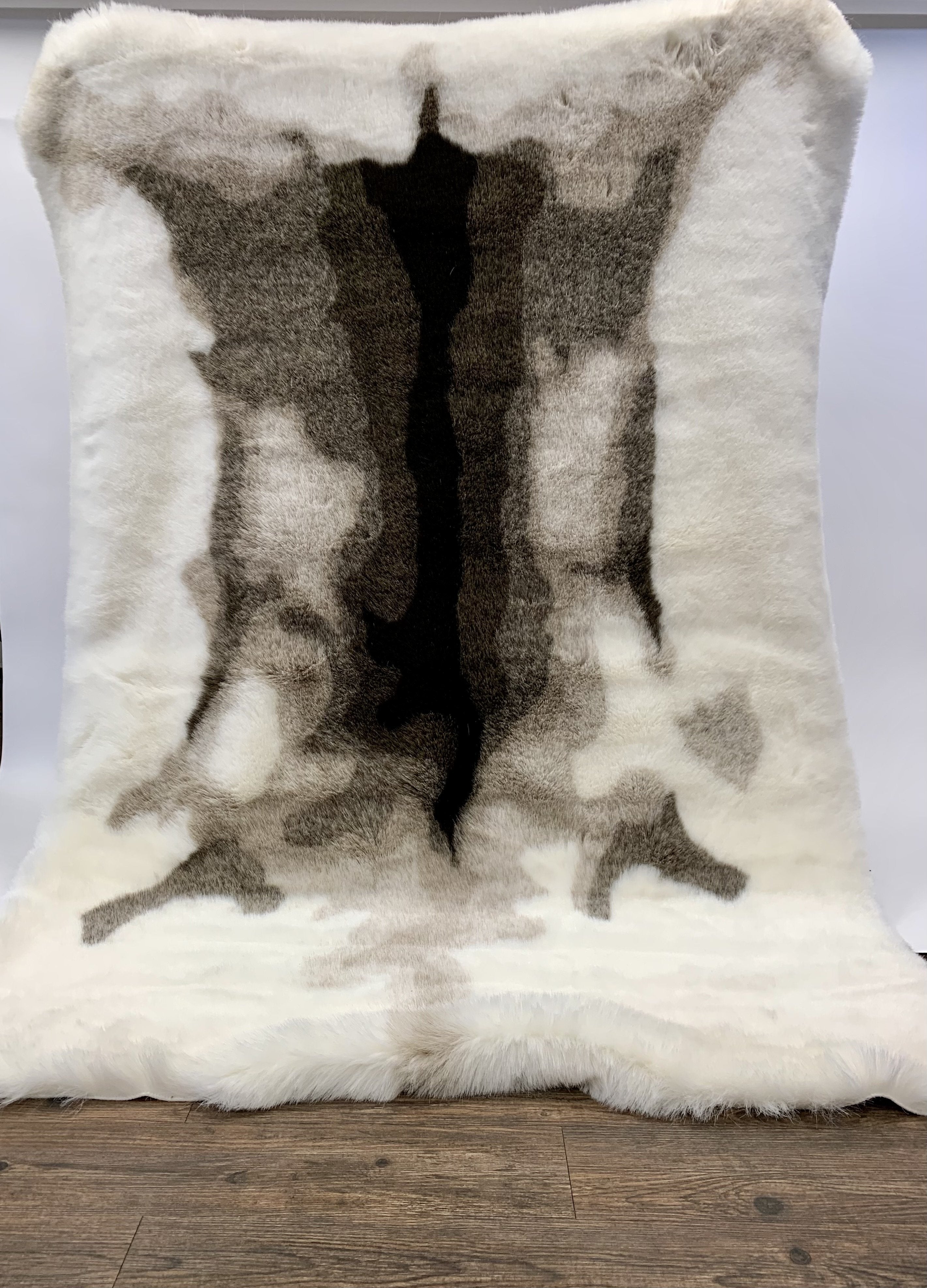Animal Print Faux Area Rug/Bed Cover Collection