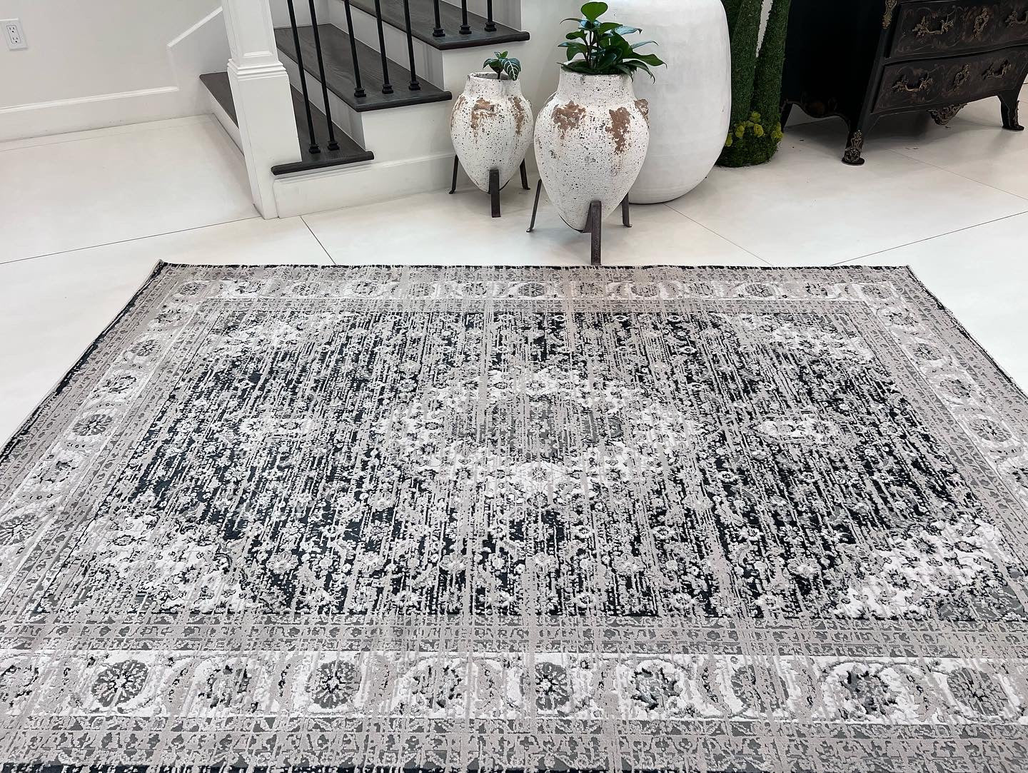 Color-Shift Foldable Flat Weave Area Rug - Shifting Hues Design - Versatile Indoor/Outdoor Rug - Power Loomed with Polypropylene/Polyester Blend - Turkish Craftsmanship - Soft and Durable - Unique Visual Appeal