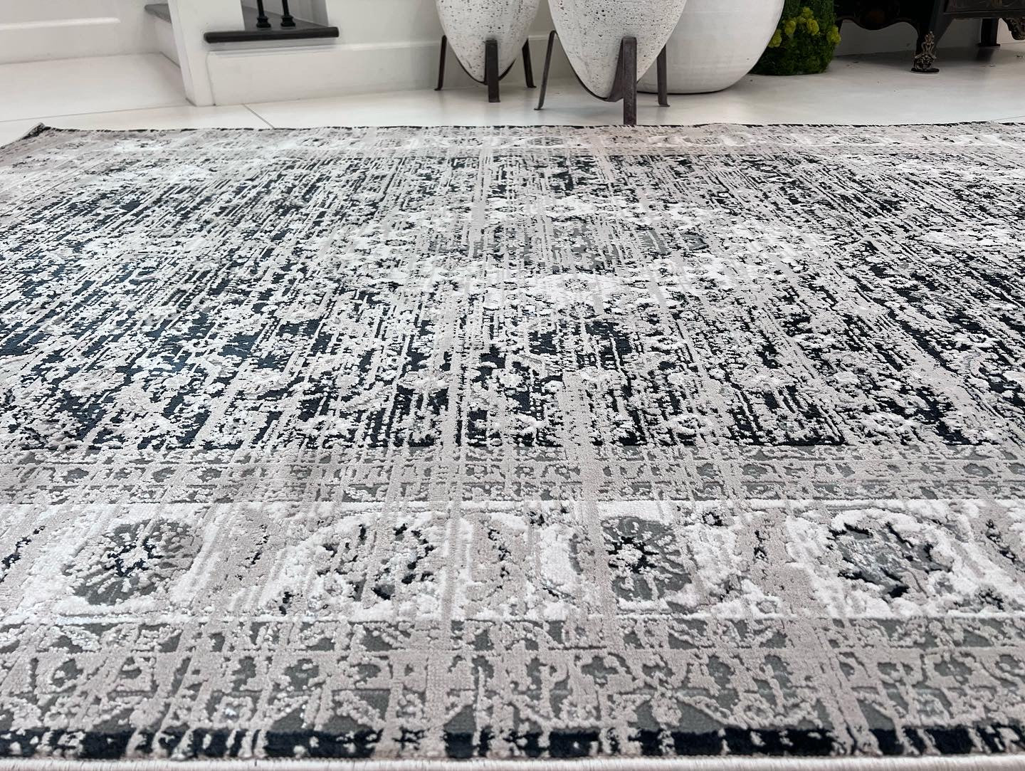 Color-Shift Foldable Flat Weave Area Rug - Shifting Hues Design - Versatile Indoor/Outdoor Rug - Power Loomed with Polypropylene/Polyester Blend - Turkish Craftsmanship - Soft and Durable - Unique Visual Appeal