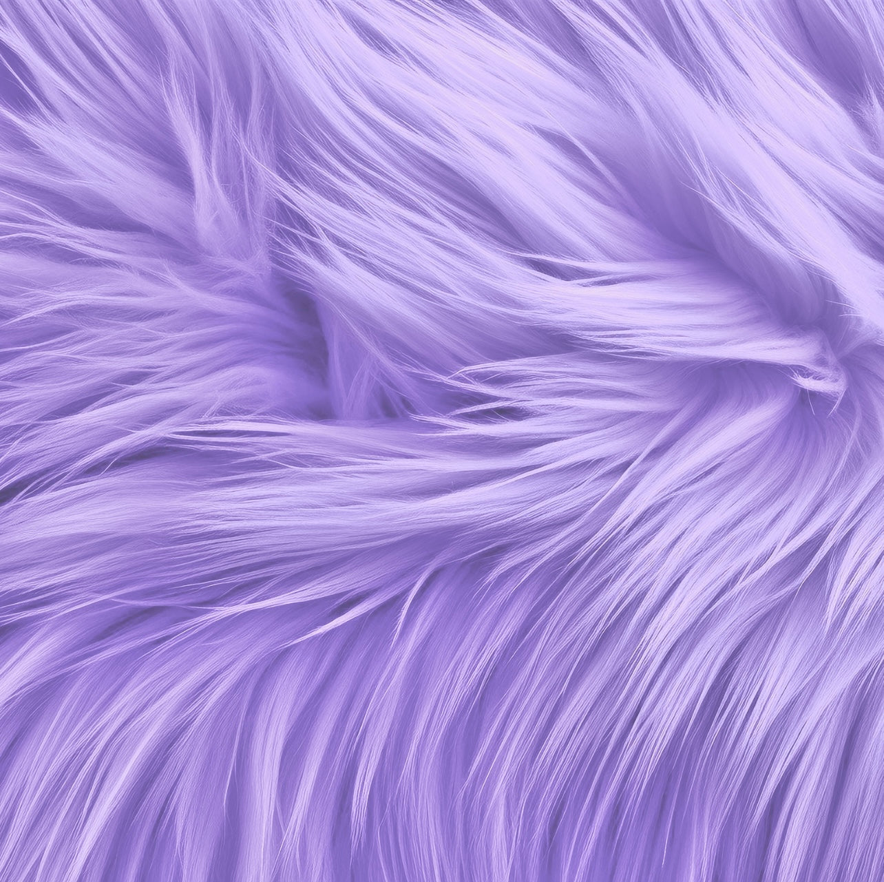 Luxurious Shaggy Faux Fur Tablecloth | Elegant Faux Fur for Dining Table by FabricLA