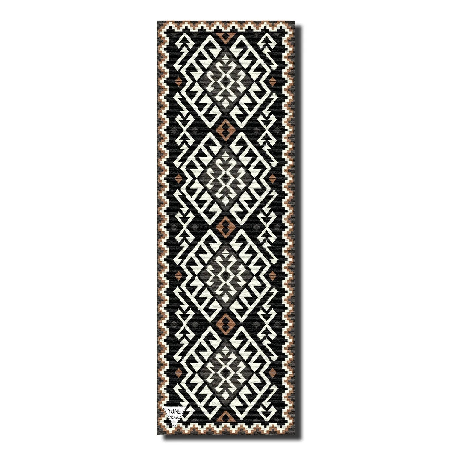 Moab Rocks Yoga Mat – 6 mm Extra Thick, Double-Sided Non-Slip, Eco-Friendly PER with Sandstone Design | Yune Yoga