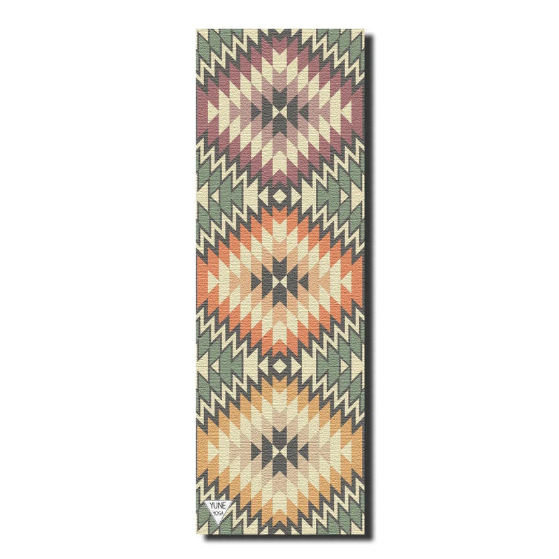 Red Rocks Morning Dew Yoga Mat – 6mm Eco-Friendly, Non-Slip & Lightweight | Yune Yoga