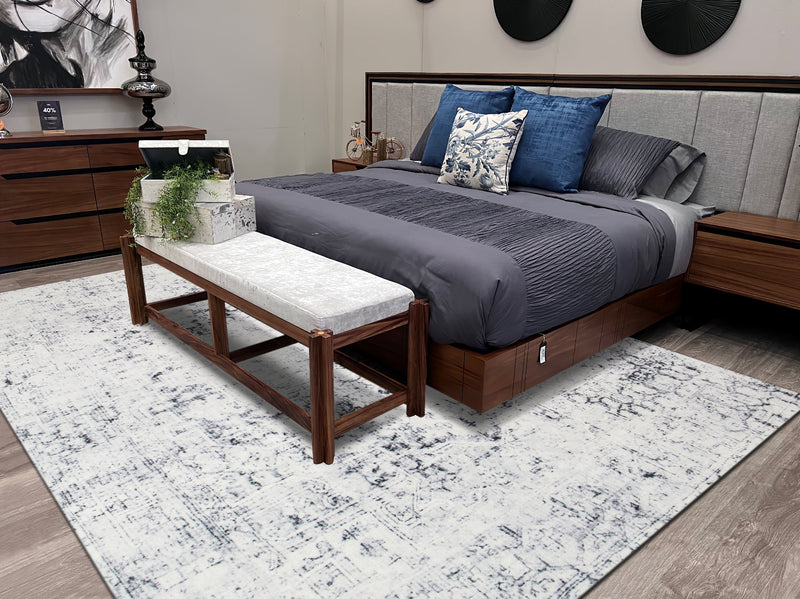 Foldable Anti-Slip Polyester Area Rug | Style# SHAH-29 - Elevate Your Space