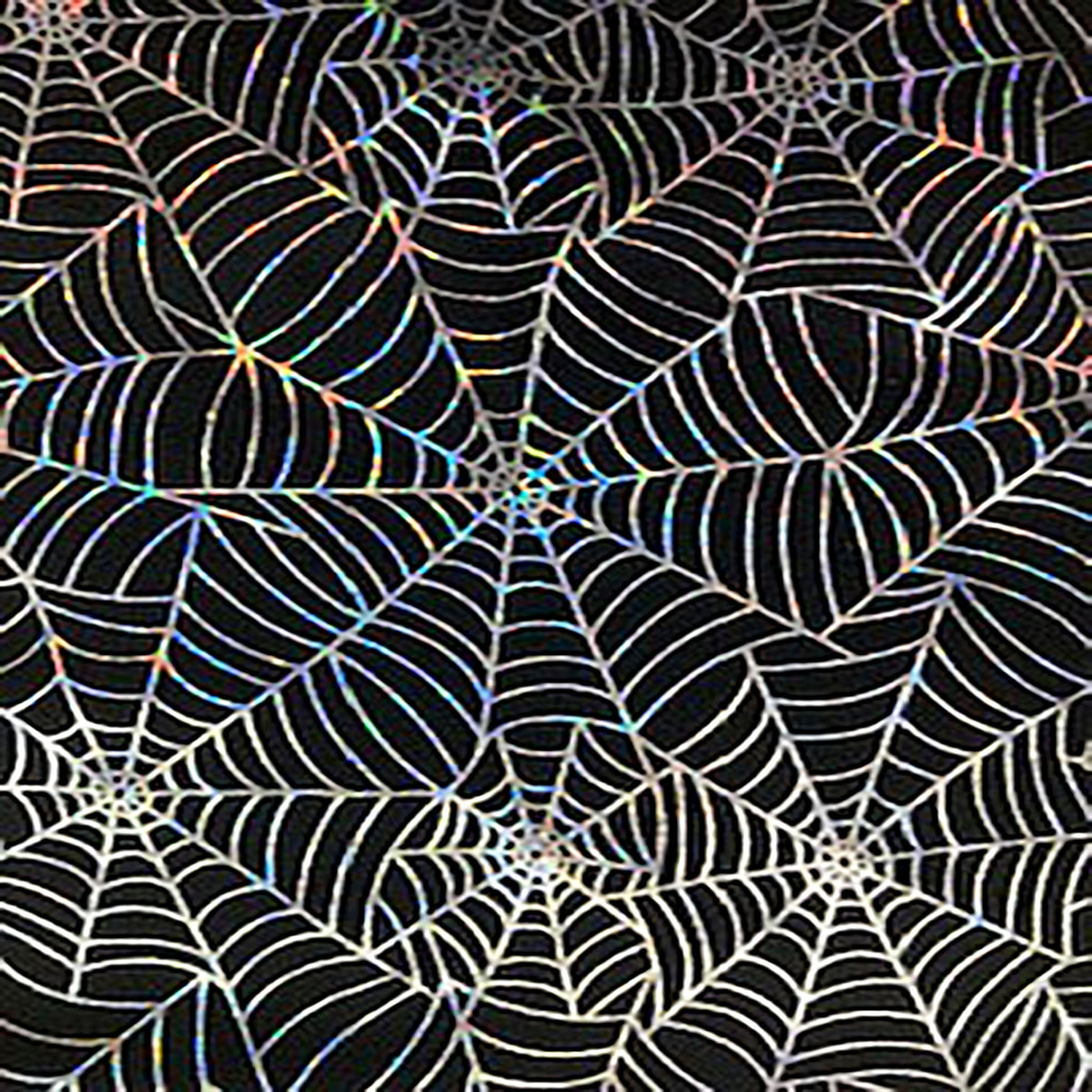 Spider Web Hologram Stretch Polyester Spandex Fabric | Spandex palace