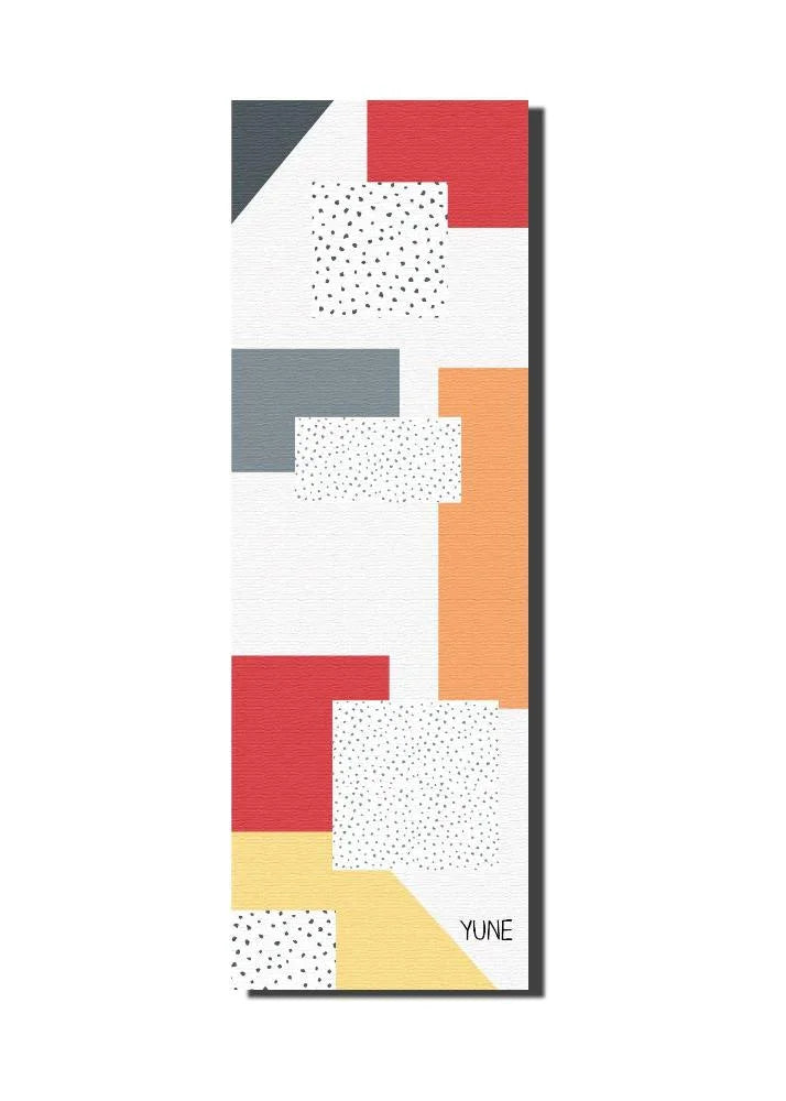 Yoga Mat | 6mm Thick | Multicolor | Non-Slip | Eco Friendly | Yune Yoga | Cancer