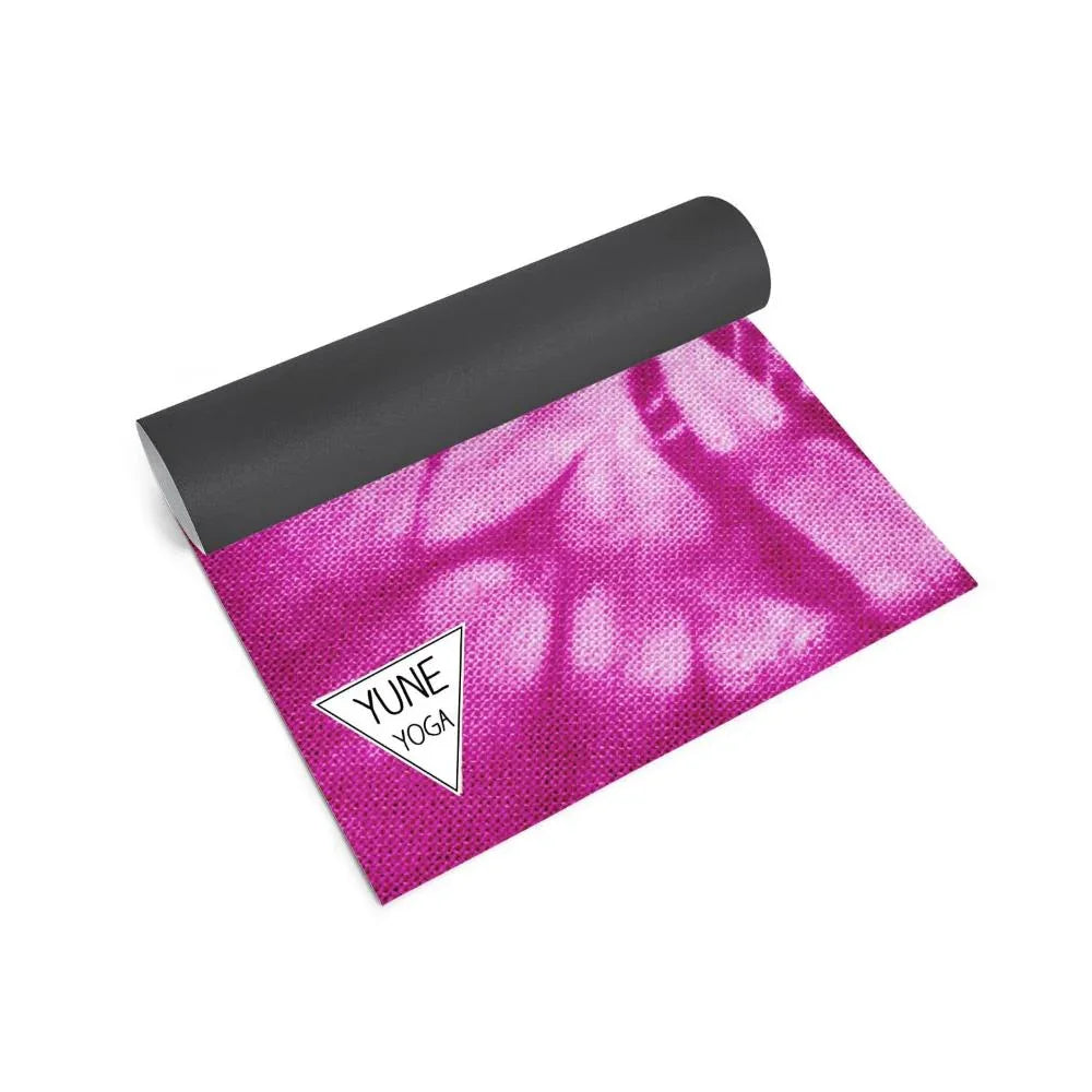 Elan Yoga Mat – 6mm Non-Slip, Eco-Friendly & Tie-Dye Design | Yune Yoga