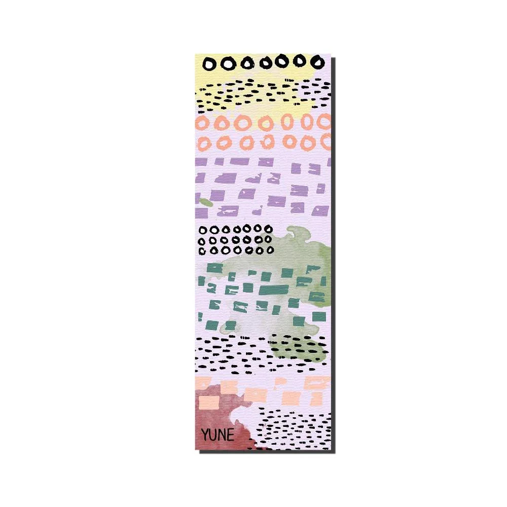 Yoga Mat | 6mm Thick | Purple | Non-Slip | Eco Friendly | Yune Yoga | Oak