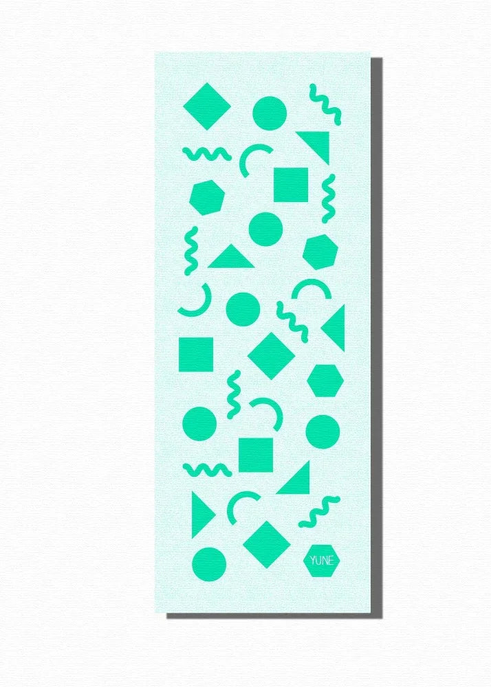 Oberon “Forest Flow” Yoga Mat – 6mm Non-Slip, Eco-Friendly (Green)