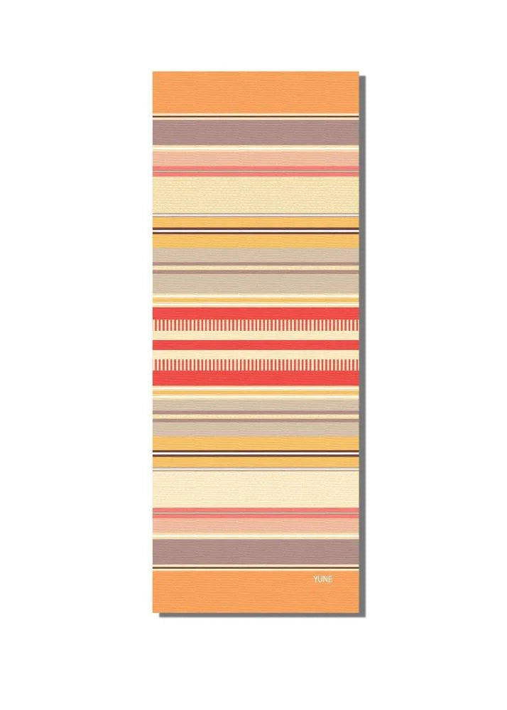 Raliegh Yoga Mat – 6mm Eco-Friendly, Non-Slip Striped Cushion for Home, Studio & Travel
