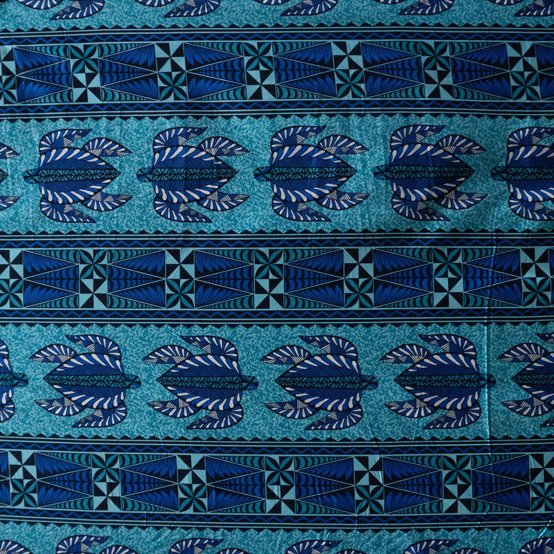 Tonga Sea Turtles Peachskin Fabric | Islands Fabric