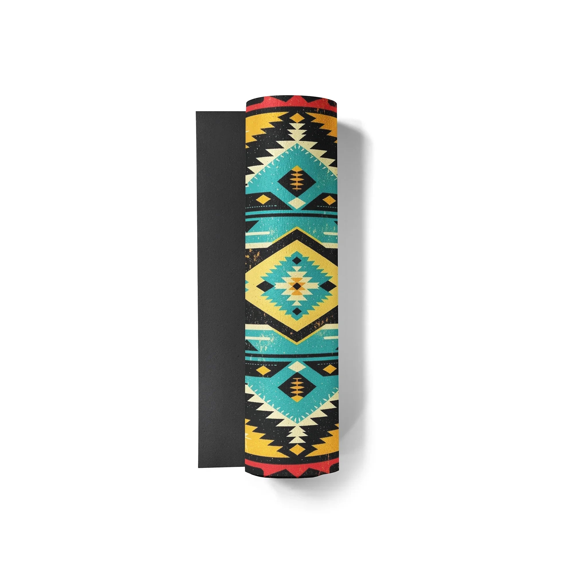 Wolfs Eye Yoga Mat – 6 mm Extra Thick, Double-Sided Non-Slip, Eco-Friendly PER with UV-Printed Design | Yune Yoga